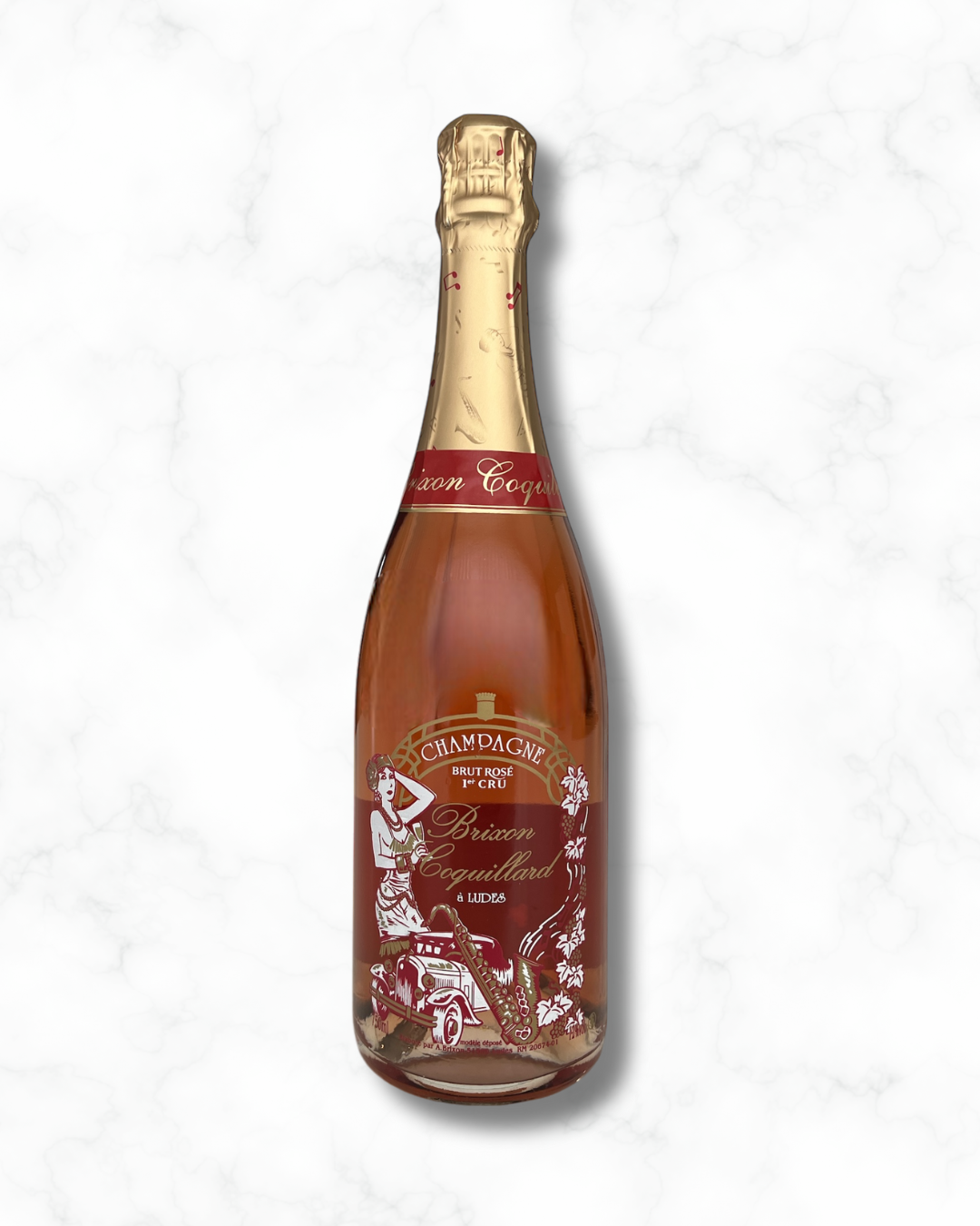 Brut  Rosé  Brixon - Coquillard
